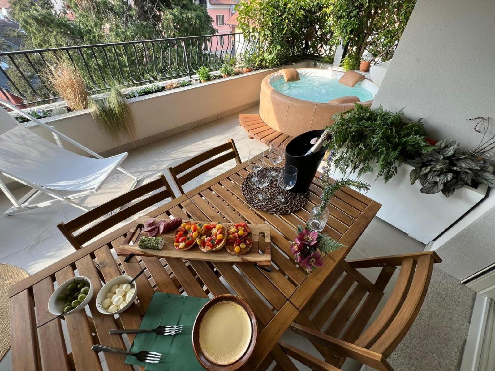 La Bollicina Boutique Apartment And Spa Вербания Экстерьер фото